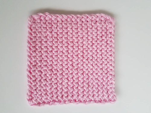 Potholders, Hand Knitted Kitchen Decor, Chunky Knit Potholders