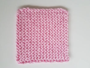 Potholders, Hand Knitted Kitchen Decor, Chunky Knit Potholders