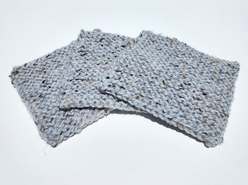 Chunky Knit Potholders, Hand Knitted Kitchen Decor, Cooking Accessory