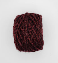 Super Bulky Yarn, Size 6, Burgundy Acrylic Wool Blend, 6 oz, 171 grams, 106 yards