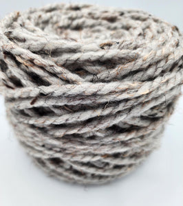Super Bulky Yarn, Size 6, Gray Marble, Acrylic Wool Blend, 6 oz, 171 grams, 106 yards