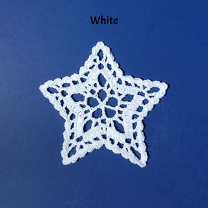 Star Ornament, Crocheted Star, Lace Star, Crocheted Ornament